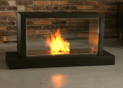 modern ventless fireplace